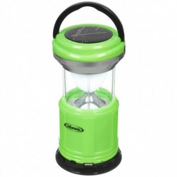 Фонарь кемпинговый аккумуляторный Облик 6014 15LED 3xR6 4В 2Ач USB солн Зарядные устройства  (12)