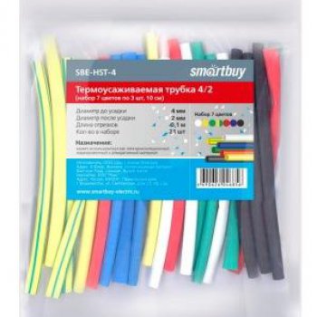 Набор ТУТнг Smartbuy  4/2 7цветов по 3шт 10см (10)