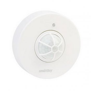 Датчик движения Smartbuy MS-024 1200Вт 360° 8м белый IP33 (60)