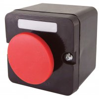 Пост кнопочный TDM ПКЕ 212-1 красный гриб IP40 (10)