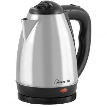 Чайник электрический сталь Homestar HS-1001 1.8л 1500Вт (12)
