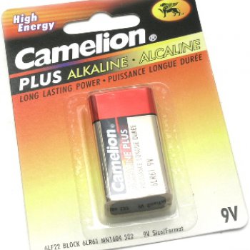 Батарейка 6LR61 Camelion 1xBL (12/192)