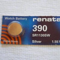 Батарейка часовая 390 SR1130SW (G10) Renata 10xBL (10)