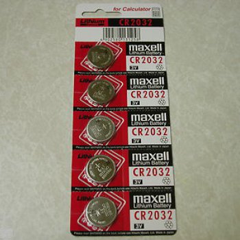 Батарейка литиевая CR 2032 Maxell 5xBL 3V (100)