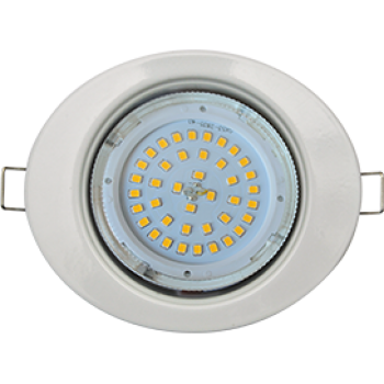 Светильник Ecola GX53 FT3238 встр. без рефл. Эллипс белый 41x126x106