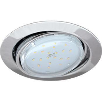 Светильник точечный поворотный GX53 хром Ecola FT9073 (60)