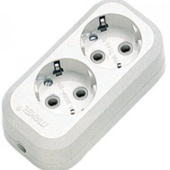 Колодка Makel 2гн с заземлением (20/80)