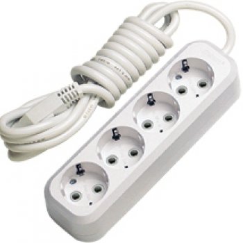 Удлинитель 4гнезда  5м с заземлением 16А Makel (12)