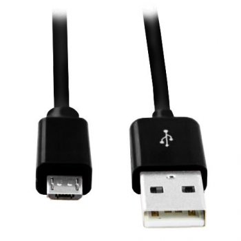 Кабель USB-microB 1.2м SmartBuy черный (500)