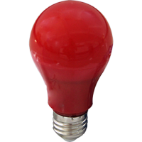 Лампа диодная A60 12Вт Е27 Ecola 360° красный (10/50)