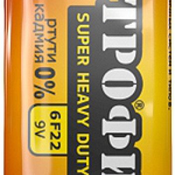 Батарейка 6F22 Tрофи Super б/б 1S (10/500)