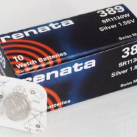 Батарейка часовая 389 SR1130W (G10) Renata 1xBL (10)