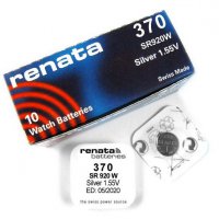 Батарейка часовая 370 SR920W (G6) Renata 1xBL (10)