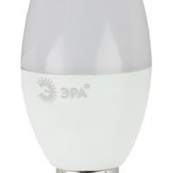 Лампа диодная свеча  9Вт Е14 4000К 720Лм Эра (10)