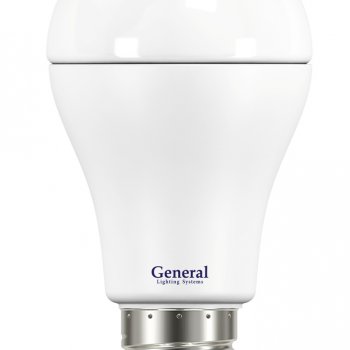 Лампа диодная A60 17Вт Е27 4500К 1380Лм General (10)
