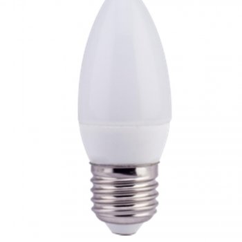 Лампа диодная свеча  5Вт Е27 3000К 450Лм IEK (10/100)