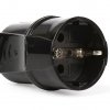 Штепсельное гнездо Smartbuy 16А с заземлением чёрный (40)