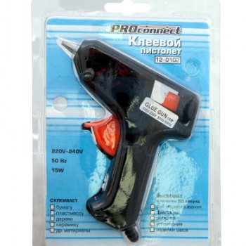 Пистолет клеевой Proconnect 15Вт (7mm) (36)