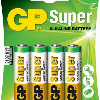Батарейка LR 6 GP Super 4xBL (40/320)