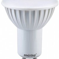 Лампа диодная MR16 GU10  7Вт 4000К 500Лм SmartBuy (100)
