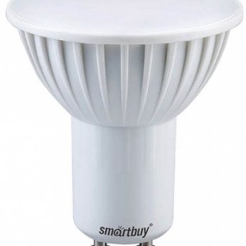 Лампа диодная MR16 GU10  7Вт 4000К 500Лм SmartBuy (100)