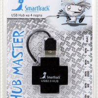 USB- хаб SmartBuy 6900-K 4 порта черный