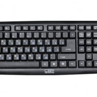 Клавиатура CBR KB-107 офисная, USB, язык 1кн