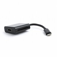 Переходник USB Type-C - HDMI USB 3.1 Type-C/19F 0.15м Cablexpert (1/300)