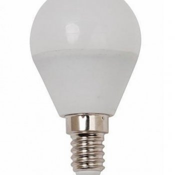 Лампа диодная шар G45  5Вт Е14 3000К 380Лм IEK (10/100)