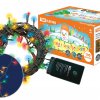 Гирлянда TDM 100 ламп MULTI 5м 8 режимов IP20 (60)