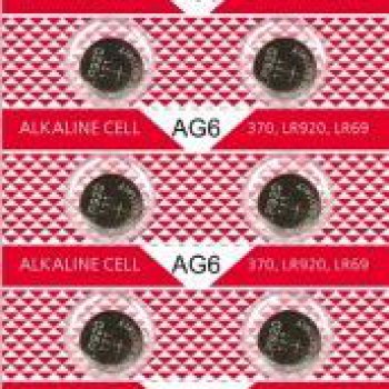 Батарейка часовая G06 (370 LR920 LR69) SmartBuy 10xBL (10/200)