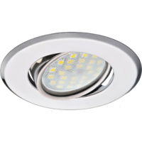 Светильник точечный поворотный MR16 GU5.3 хром Ecola DH09 кd74 25x90мм (10/200)