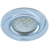 Ecola MR16 DL3181 GU5.3 Светильник встр. литой (скрытый крепеж лампы) матовый Хром/Алюм Вихрь 23x78