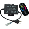 Контроллер RGB 220В 6.6А 1500Вт IP20 Ecola RF 16x8 пульт ДУ чёрный