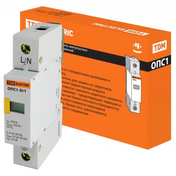 УЗИП 1Р 5кА 400В TDM ОПС1-D (96)