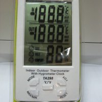 Часы-термометр TA-298 (3в1)