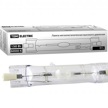 Лампа ДРИ 150Вт Rx7s TDM 6000К 12000Лм (10)