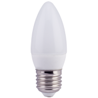 Лампа диодная свеча  6Вт Е27 2700К Ecola (10/100)