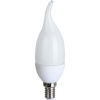 Лампа диодная свеча на ветру  8Вт Е14 4000К Ecola (10/100)
