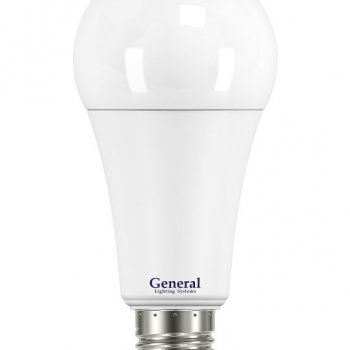 Лампа диодная A67 25Вт Е27 6500К 1960Лм General (10/50)