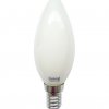 Лампа филамент свеча  8Вт Е14 6500К 580Лм General матовая (10/100)
