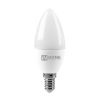 Лампа диодная свеча  6Вт Е14 6500К 540Лм InHome (10)