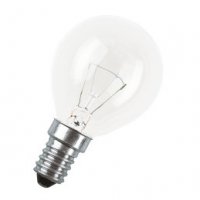 Лампа накаливания шар прозрачная 40Вт Е14 Osram (100)