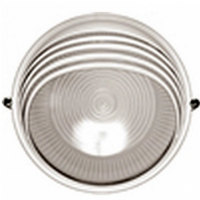 Светильник Е27 герметичный 1307 60Вт D192x100мм IP54 ресничка IEK белый (12)