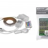 Лента диодная 12В IP65  7.2Вт/м RGB 5050 30LED/м 1м TDM комплект пульт ДУ (5)
