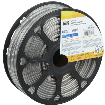 Лента диодная 220В IP67 4.8Вт/м 3000К 2835 60LED/м 50м IEK