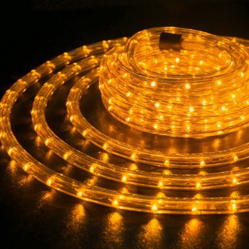 Дюралайт Космос 1,6Вт D13мм желтый IP65 (100)