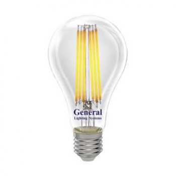 Лампа филамент A65 20Вт Е27 2700К 1460Лм General диммируемая (10)