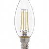Лампа филамент свеча  8Вт Е14 2700К 540Лм General диммируемая (10)