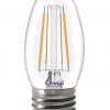 Лампа филамент свеча  8Вт Е27 2700К 620Лм General (10/100)